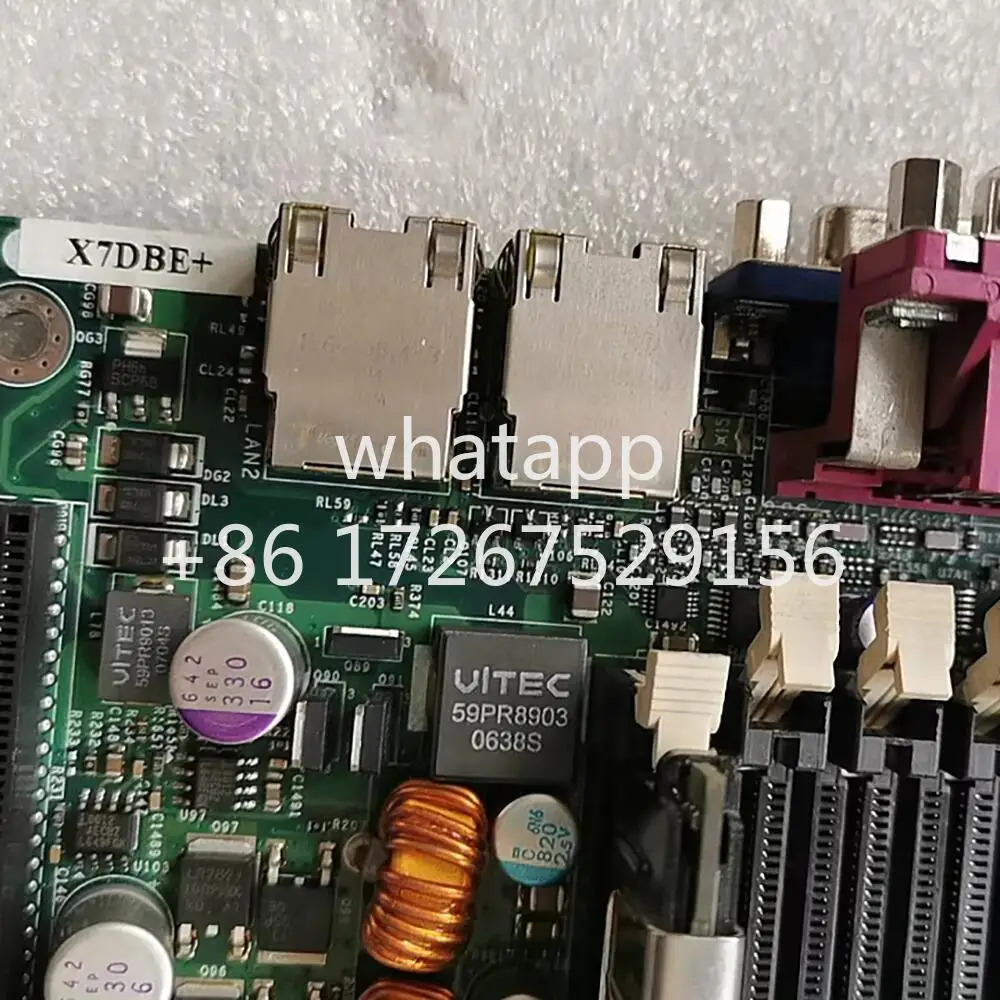 Supermicro771 서버 마더보드 X7DBE
