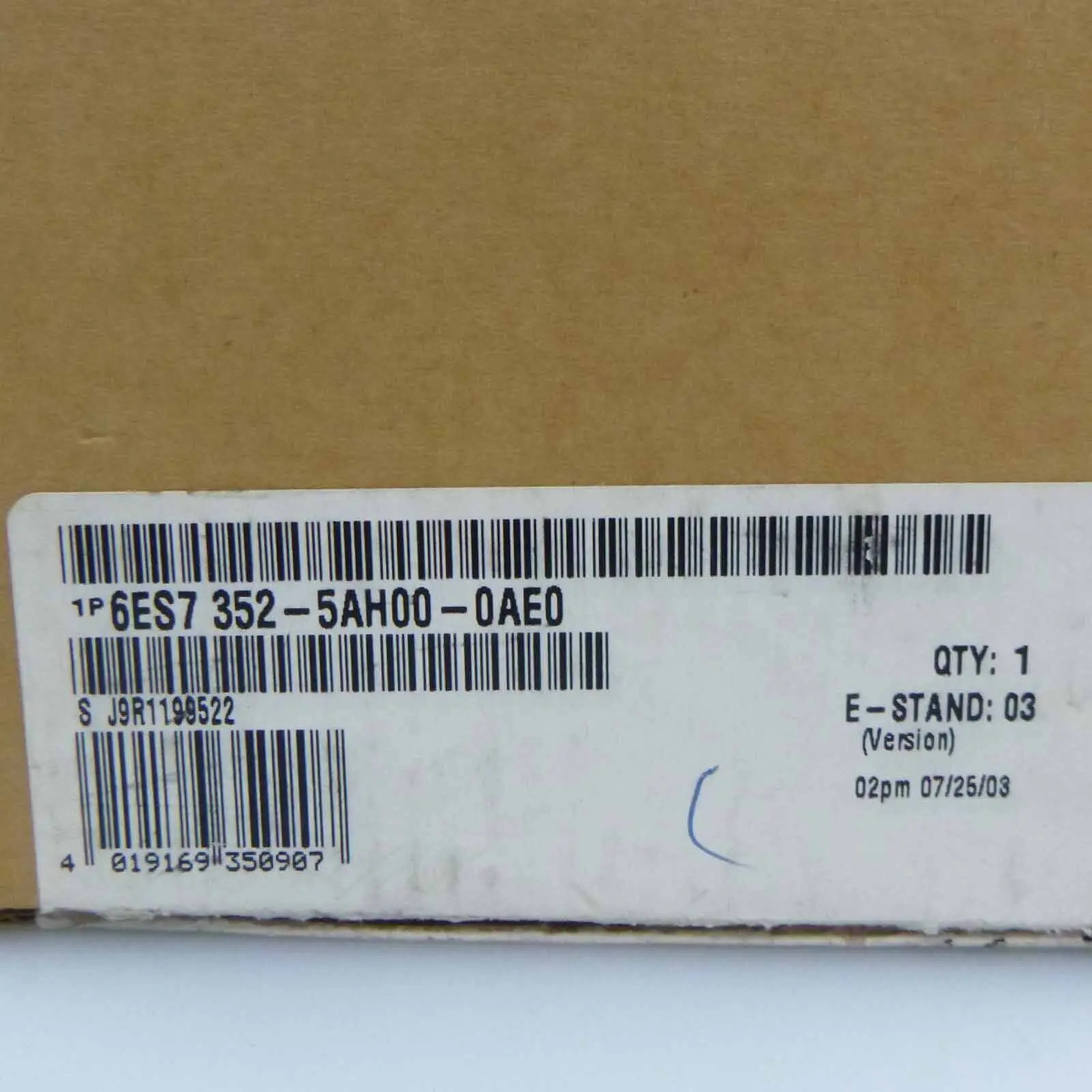PLC 모듈 6ES7352-5AH00-0AE0