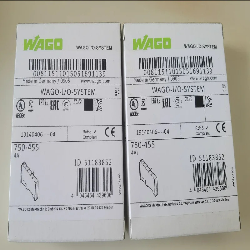 WAGO 범모듈 750-430 530 555 559 455 554 750-461 600
