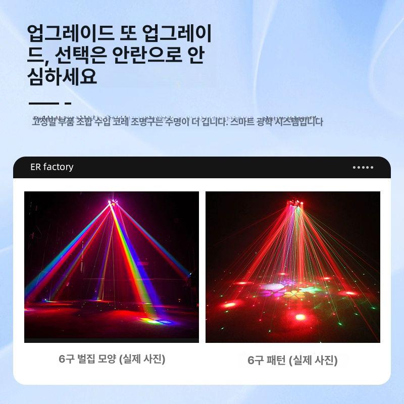 미러볼 공연조명 축제 램프 라이트 무대 홈파티 공연장 파티룸 디스코볼 - 상세 이미지 2