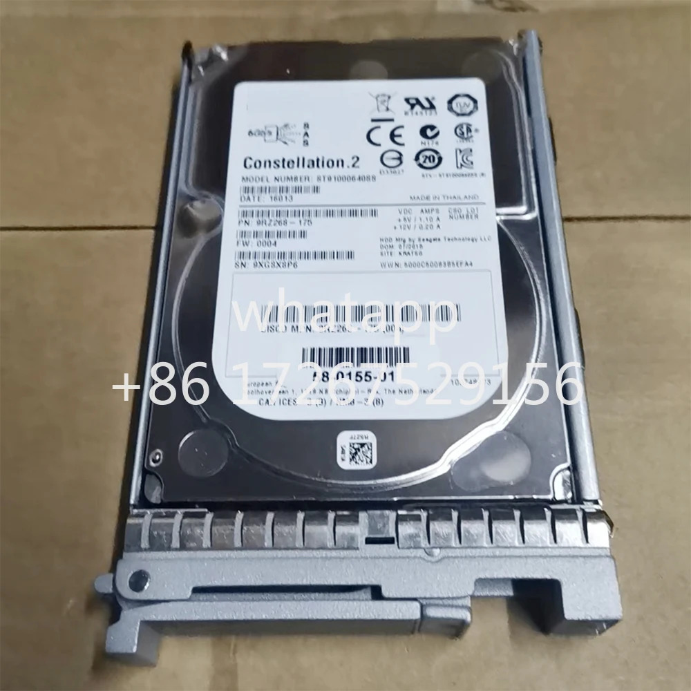 CiscoUCS-HD1T7KS2-E 9RZ268-175 1T 2.5인치 7.2K SAS 하드