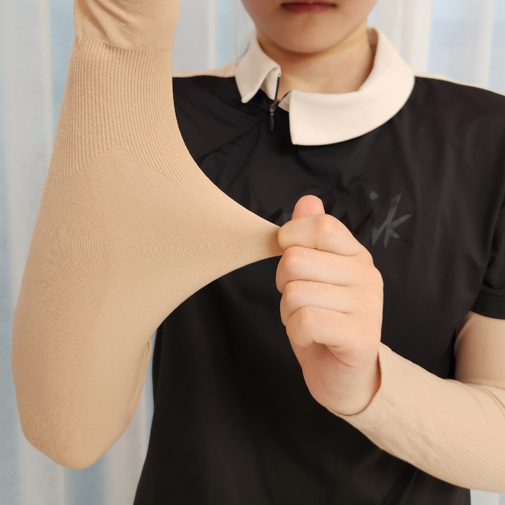 솔바레 국산 골프 쿨 팔토시 쿨토시 기능성 여름 자외선차단 운전 손등 팔 - 상세 이미지 3