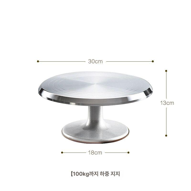 원형 받침대 베어링 회전작업대 선반 턴테이블 직경 회전테이블 회전대 - 상세 이미지 5