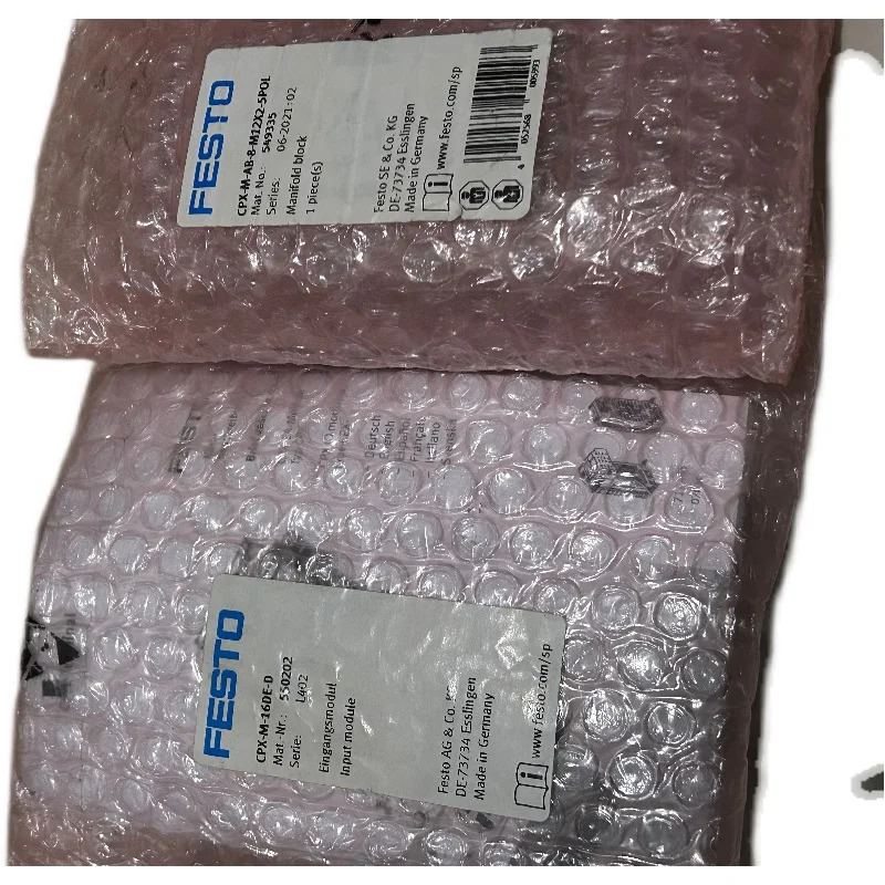 포장 오리지널 FESTO 밸브 터미널 입력모듈 CPX-M-16DE-D 550202