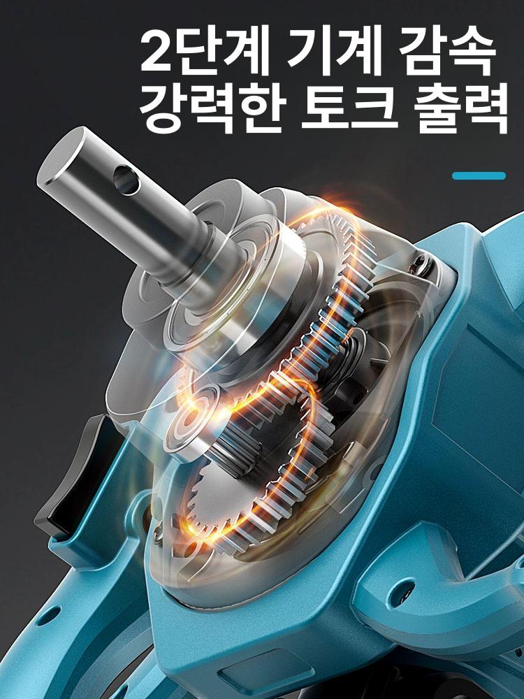 무선 전동 드릴 충전식 구멍 뚫기 땅파는 굴착기 항타기 배터리 리튬전기 기계 - 상세 이미지 5