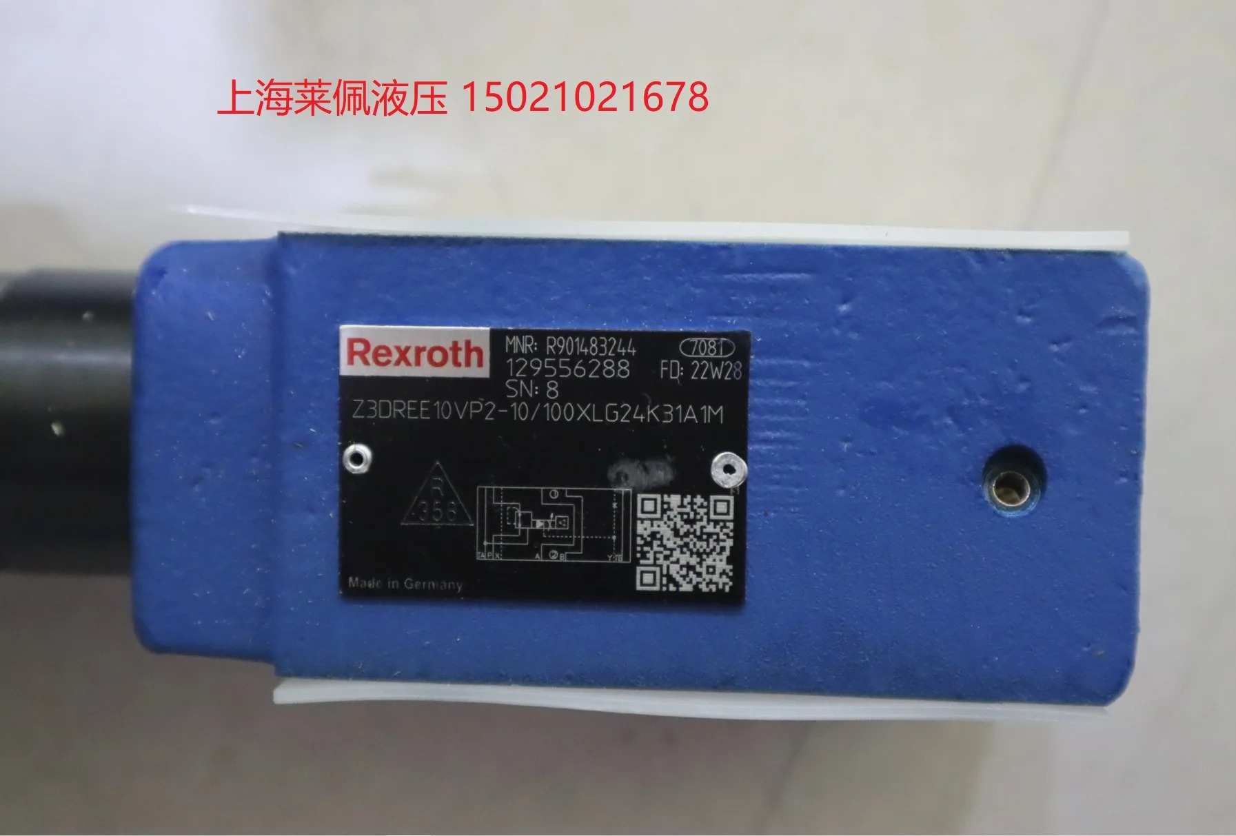 Rexroth REXROTH 비례 밸브 R901483244 Z3DREE10VP2-10/100XLG24K31A1M