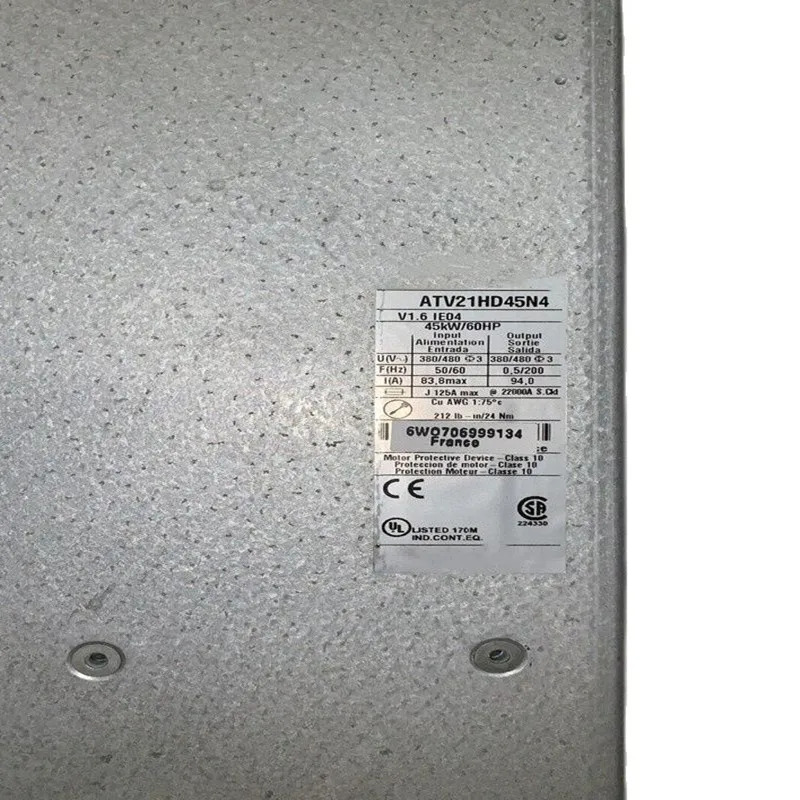 주파수 변환기 ATV21HD45N4 상태