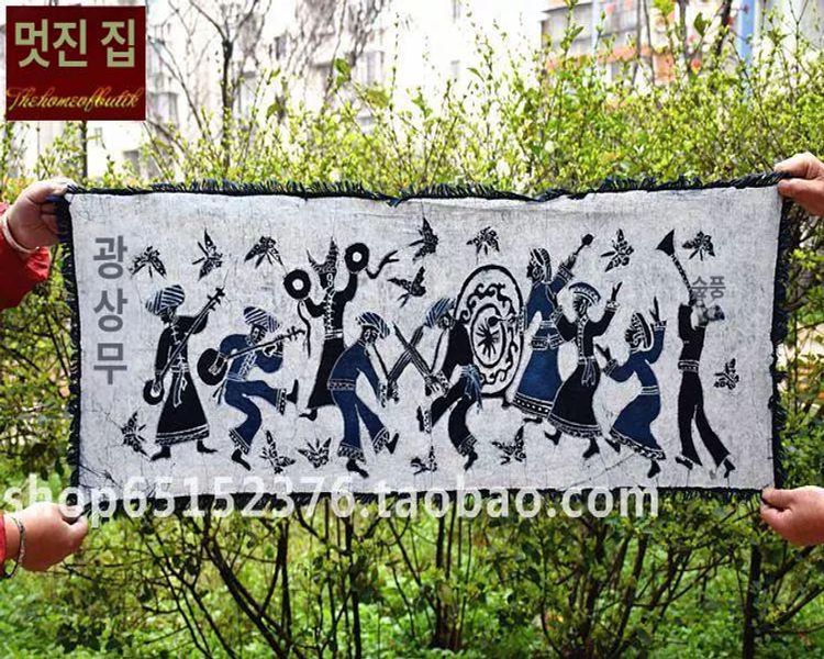 부엌 도어커튼 업소용 가리개 장식 가림막 공간분리 주방출입구 일본식 - 상세 이미지 3