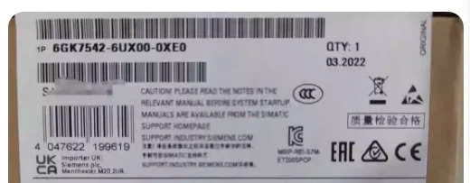 6GK7542-6UX00-0XE0 오리지널