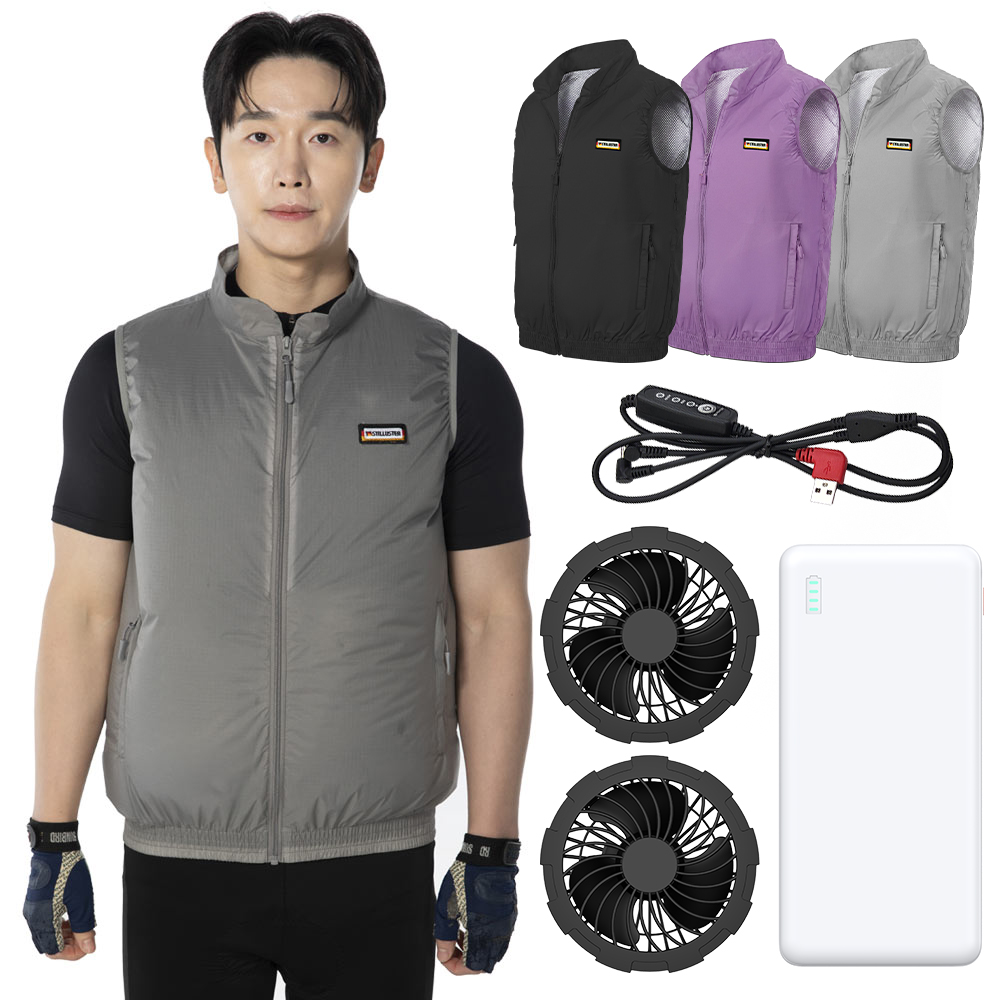 슈틸루스터 바로쿨 입는 선풍기 배터리팩 10000mAh ST-FV100 2set - 상세 이미지 5