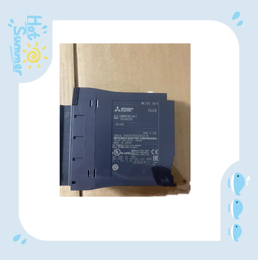 R60ADV8 산업 자동화 PLC 모듈 Mitsubishi호환 IQ-L 시리즈 아날로그