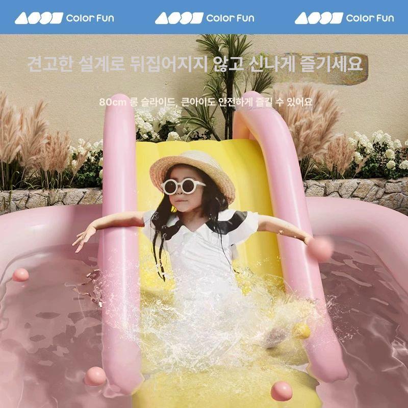 워터슬라이드 야외 가정용 팽창식 에어미끄럼틀 물놀이미끄럼틀 - 상세 이미지 2