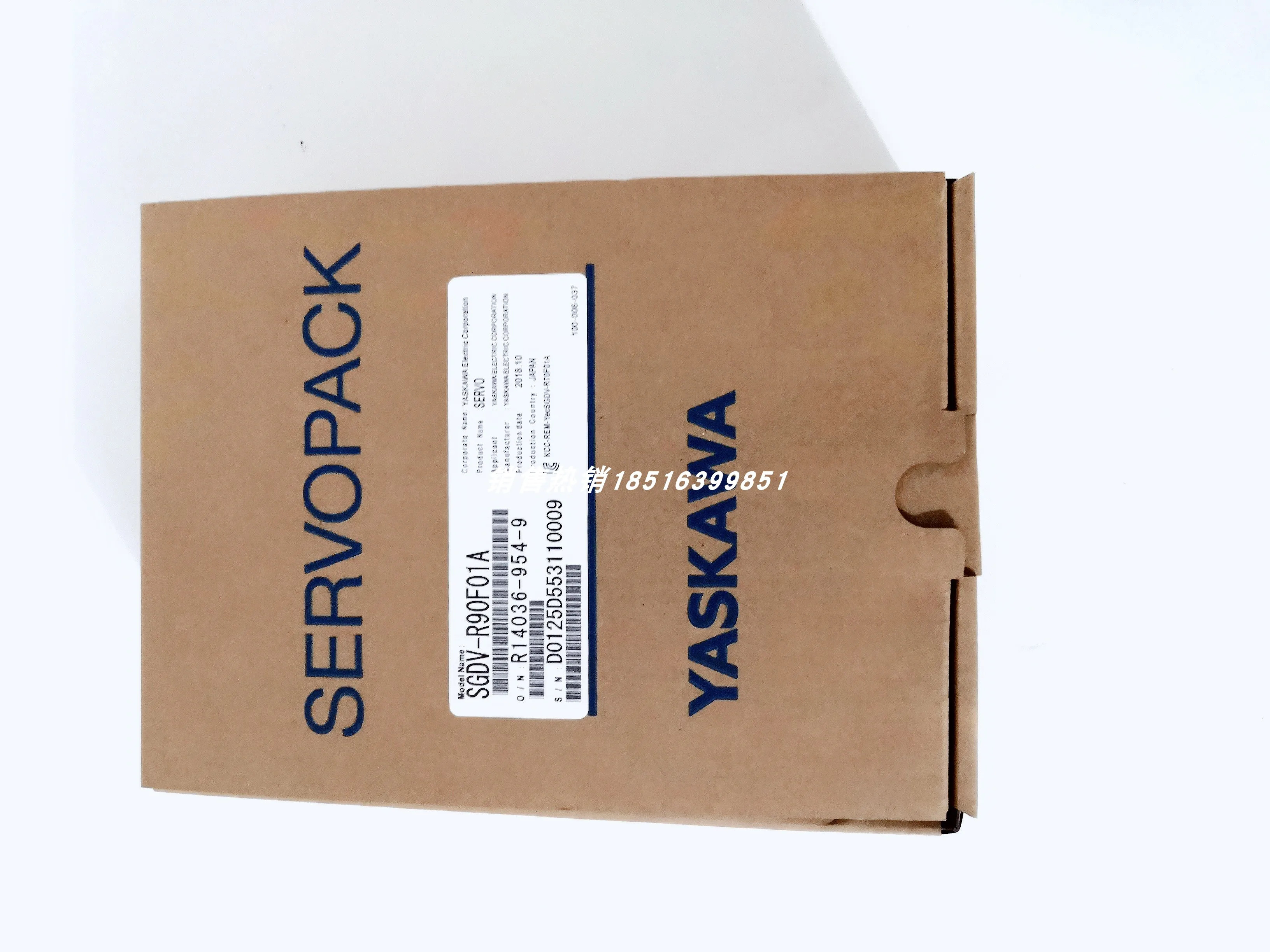 SGDV-R90F01A Yaskawa 서보 드라이브 포장