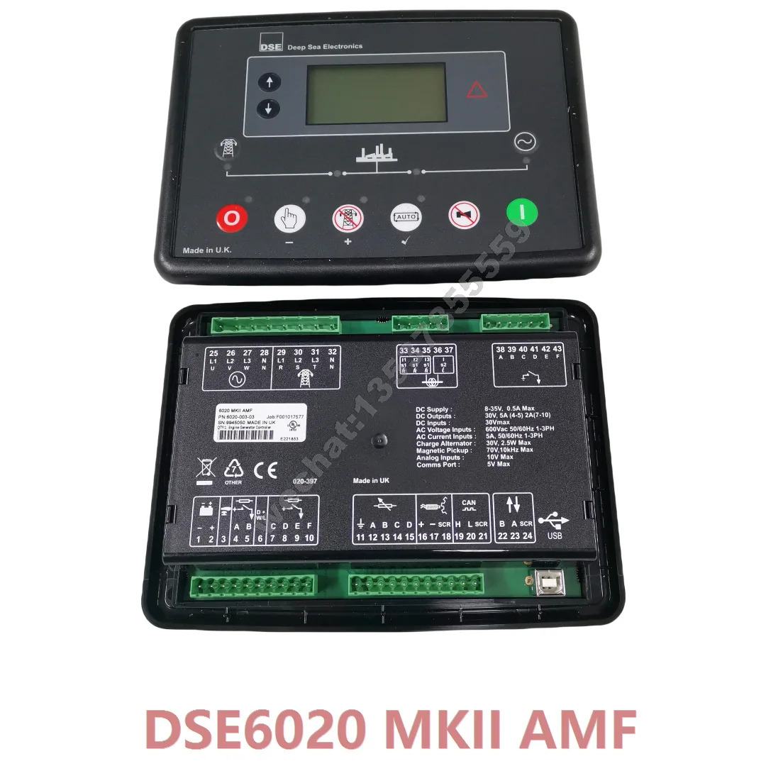 DSE6020 MKIII AMF 6120 MK111 엔진 발전기 컨트롤러