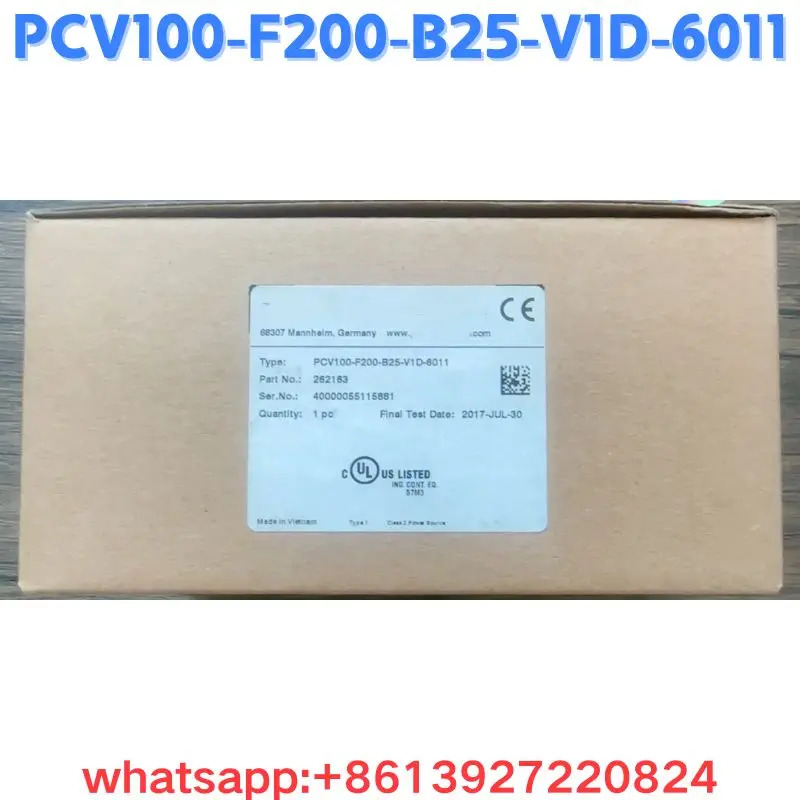 센서 PCV100-F200-B25-V1D-6011 262163 원본