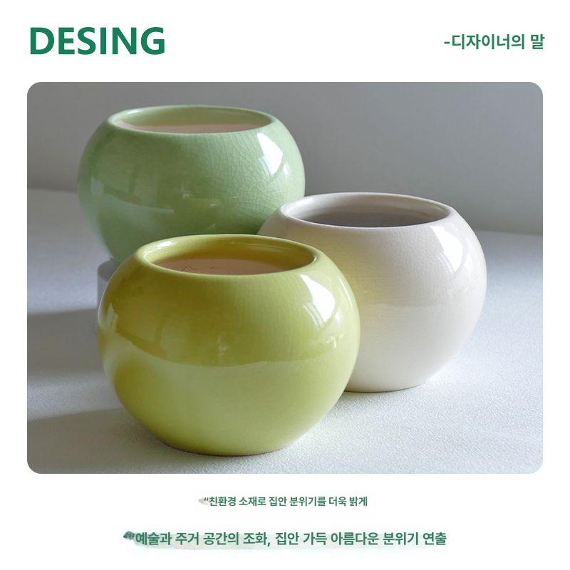 가벼운 원형플라스틱화분 플분 실내 플라스틱원형화분 분갈이화분 분재 베란다 원통 - 상세 이미지 3