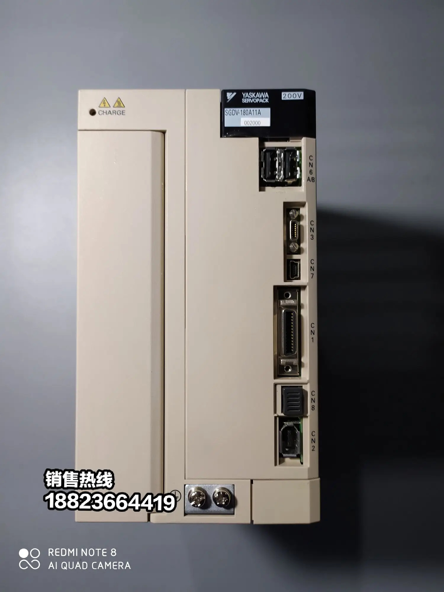 Yaskawa 서보 드라이브 오리지널SGDV-180A11A00200/SGDV-180A11A 신