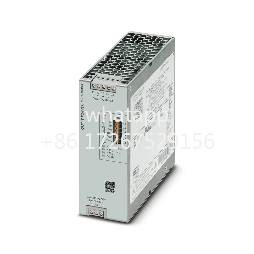 QUINT POWER 12VDC/15A 스위칭 전원공급장치 QUINT4-PS/1AC/12DC/15 2904608 피닉스를 위해