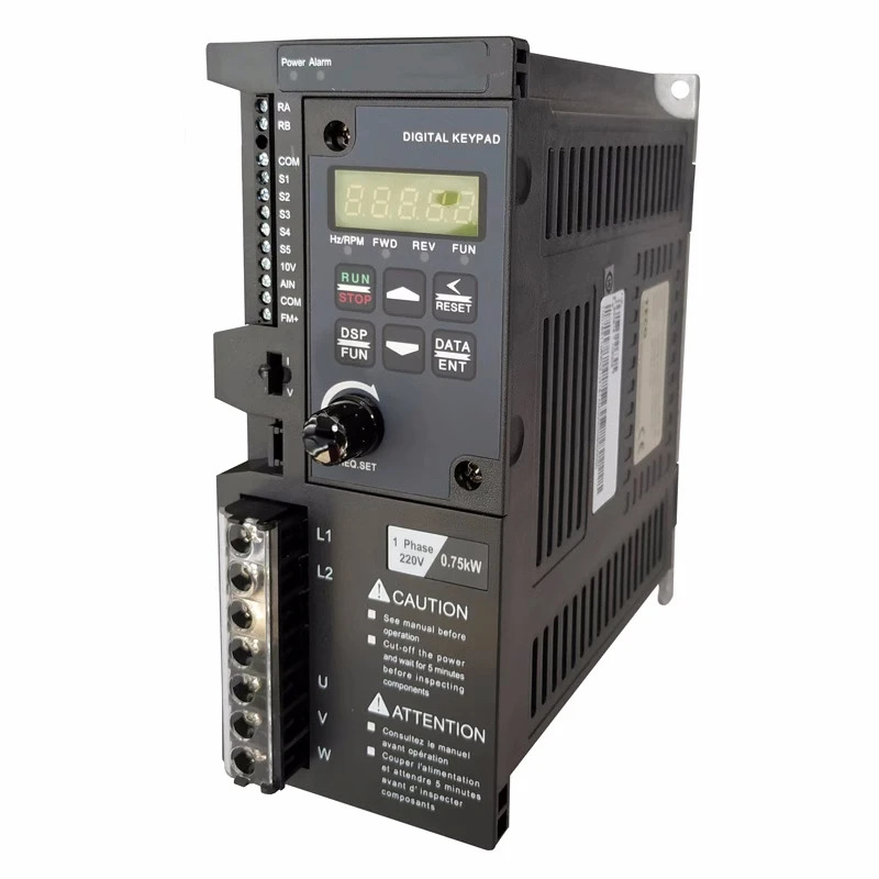 인버터 VFD 주파수 AC 드라이브 S310-2P5-H1DC 1 상 220V 3.1A 0.4KW 0.5hp호환
