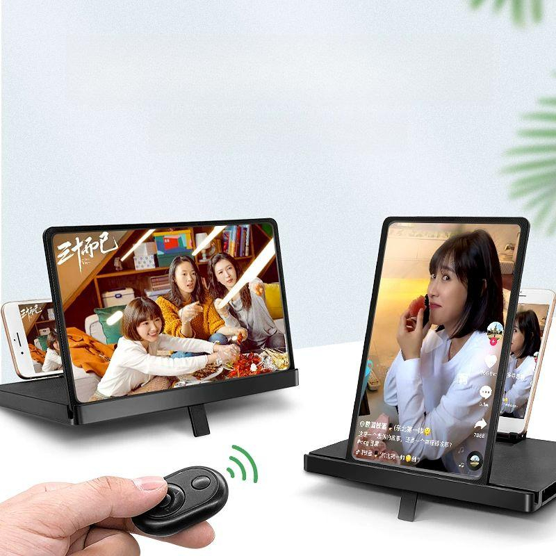 유튜브 휴대폰화면확대스크린 화면증폭기 화면확대기 거치 핸드폰확대경 - 상품 이미지