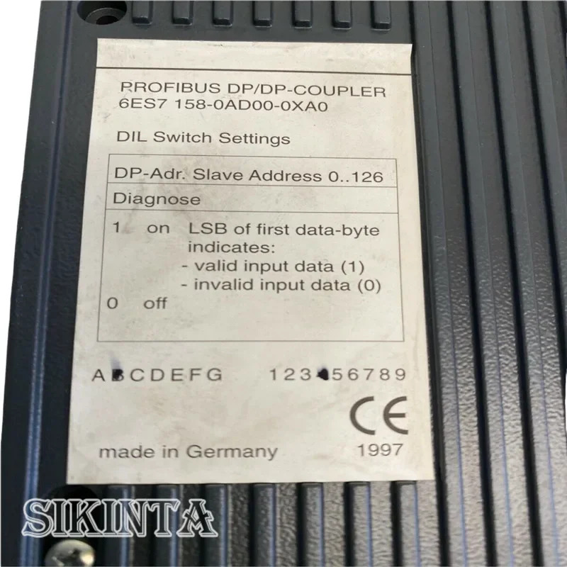 PLC 모듈 6ES7158-0AD00-0XA0
