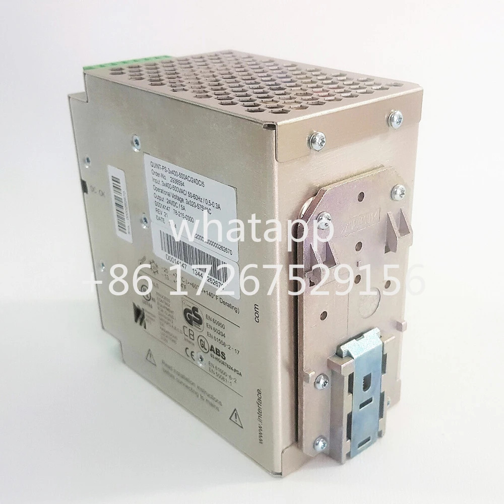 Phoenix QUINT POWER 24VDC/5A 스위칭 전원공급장치 QUINT-PS-3X400-500AC/24DC/5기능 2938594