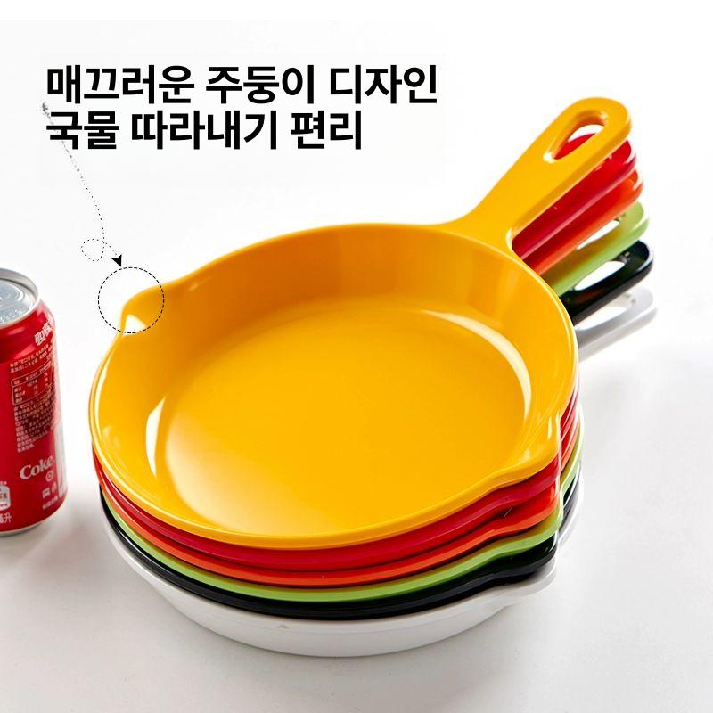감성 프라이팬 법랑 그릴 오븐 불판 스타우브 철판 업소용 코팅 스킬렛 정사각형 - 상세 이미지 3