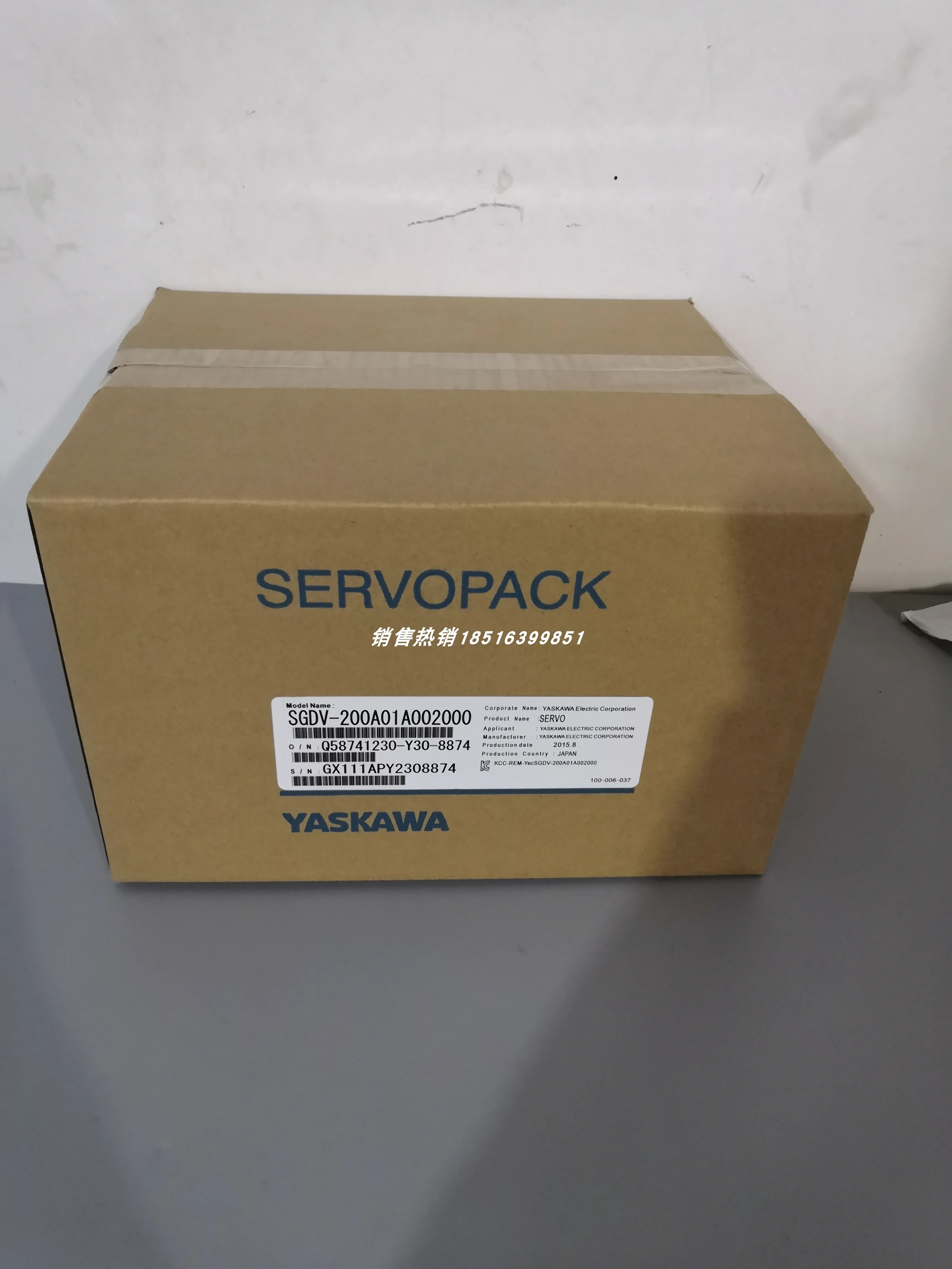 Yaskawa 서보 드라이브 SGDV-200A01A002000 SGDV-200A01A SGDV-200A11A
