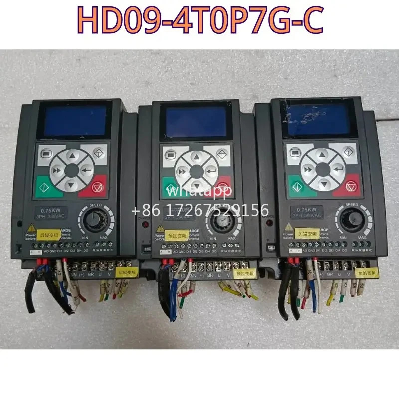 리퍼된 주파수 변환기 HD09-4T0P7G-C 0.75KW 380V 기능 리퍼 OK