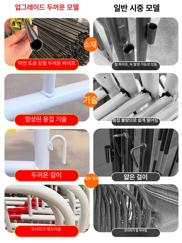 칸막이 펜스 산업용 공사장휀스 안전가림막 철망 주문인쇄 기성품 바리케이드 - 상세 이미지 3