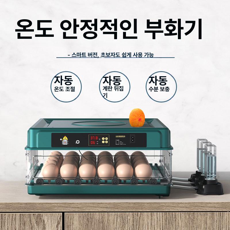 가정용 소형부화기 계란 병아리 자동 조류 오리 유정란 전기 농가 이중 양계장 - 상세 이미지 2