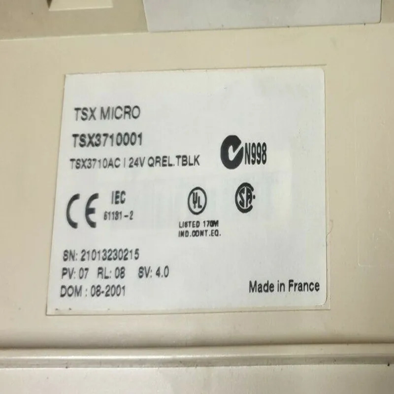 상태PLC 모듈 TSX 3710001