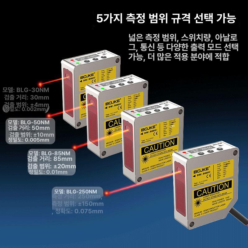 레이저센서 디지털거리측정기 고정밀 거리측정센서 거리센서 레이져거리측정기 - 상세 이미지 4
