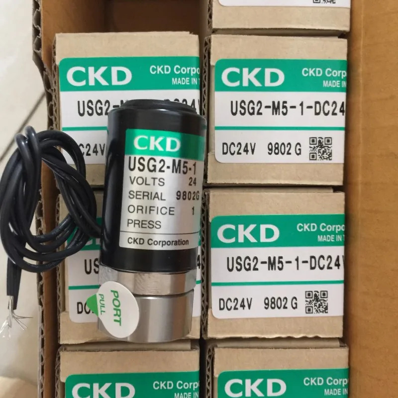 CKD 솔레노이드 밸브 USG2-M5-1-DC24V USG2-M5-2-DC24V 신