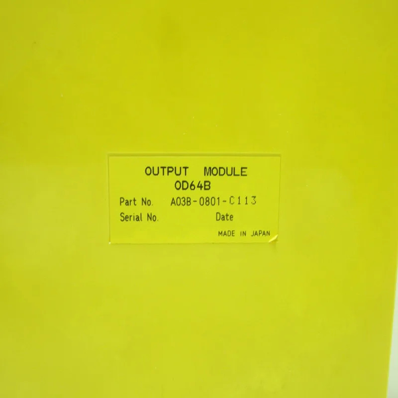 입력모듈 A03B-0801-C113