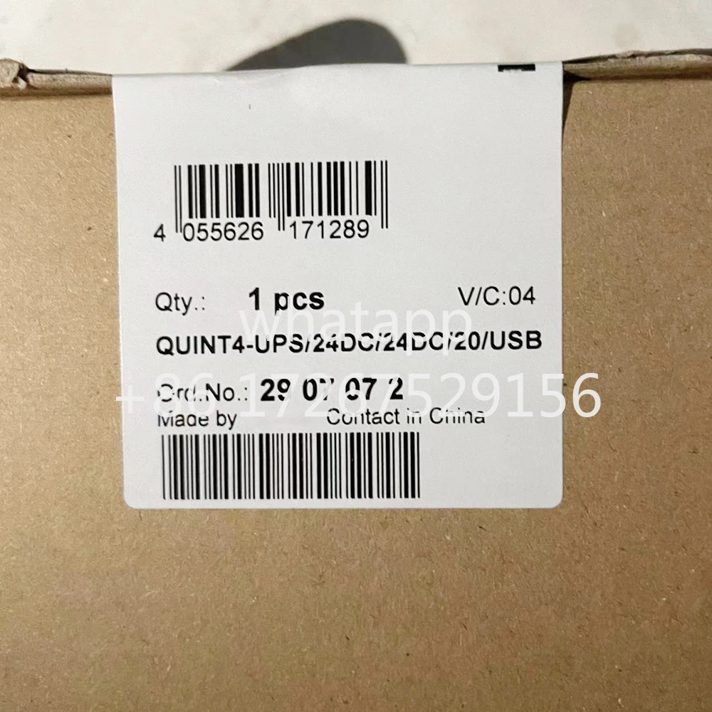 QUINT DC-UPS 24VDC/20A 무정전 전원공급장치 QUINT4-UPS/24DC/24DC/20/USB기능 2907072