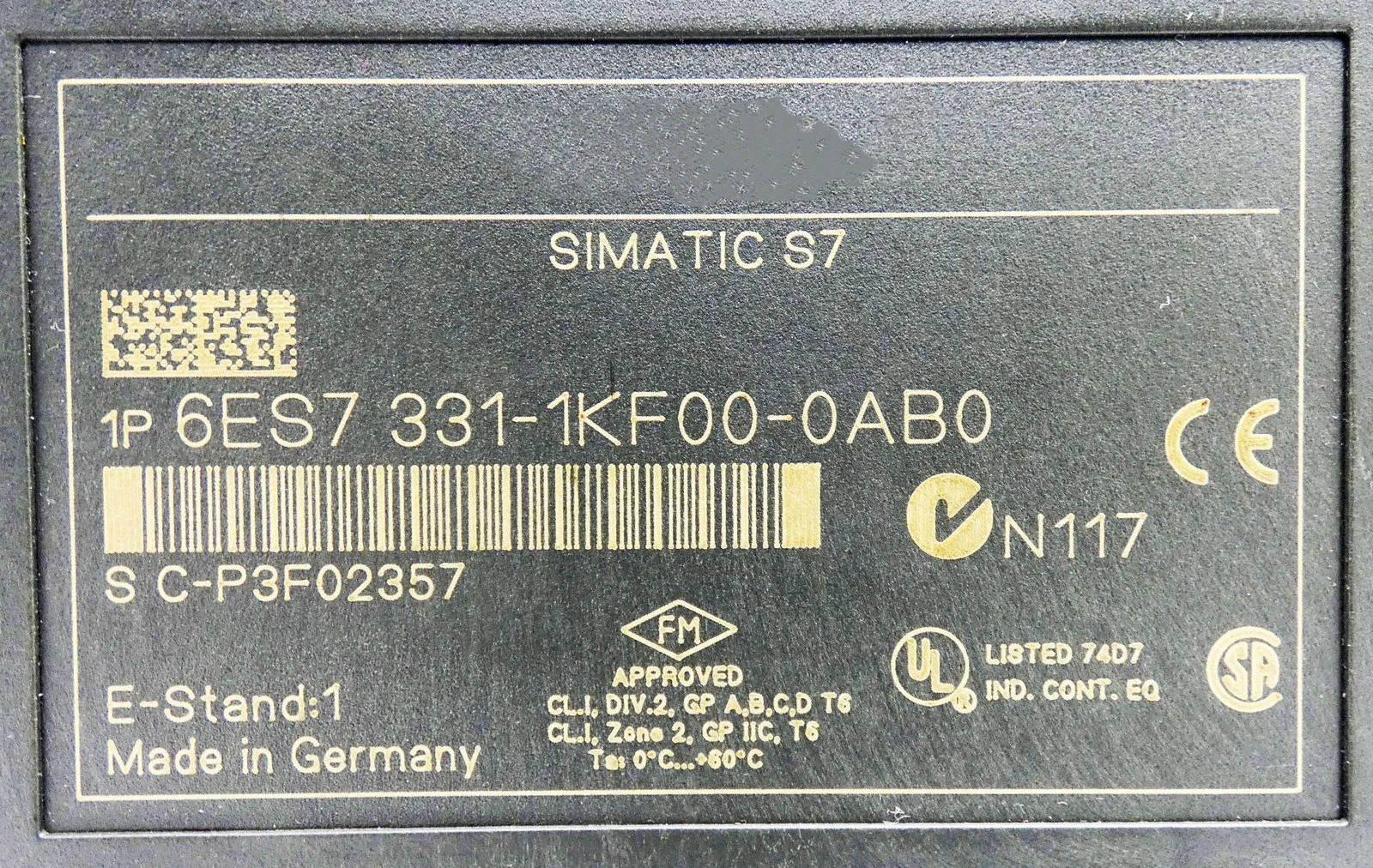 PLC 모듈 6ES7331-1KF00-0AB0