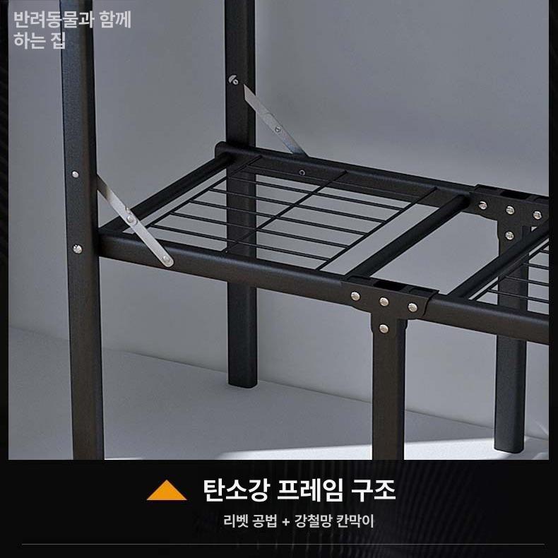 폴딩 수납상자 지퍼식 정리함 침실 옷장 의류보관 패브릭 바구니 뚜껑 서랍형 홈 오거나이저 - 상세 이미지 3