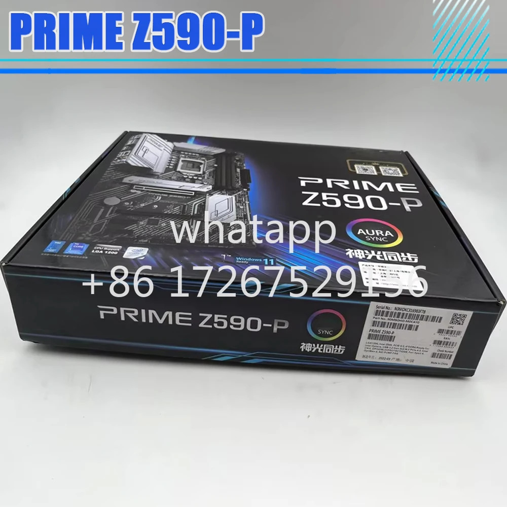 ASUS호환 128GB DDR4 PCI-E 3.0 마더보드 LGA1200 Z590 프라임 Z590-P