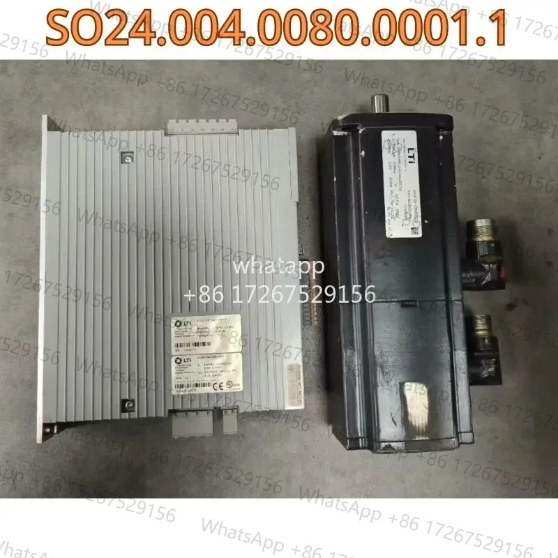 리퍼된 드라이브 모델 SO24.004.00080.001.1 모터 LSMM3-090-2-45-560/G6.1SZ 브레이크 기능 리퍼가 OK
