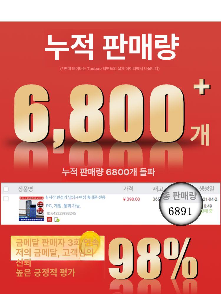 음성변조 목소리변조기계 통화 생방송 방송용 유튜브 음성변환기 보이스체인저 - 상세 이미지 5