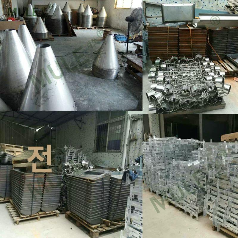 이동식 카트 트레일러 짐수레 웨건 운반차 끌차 핸드카 물류 손수레 트롤리 산업용 - 상세 이미지 5