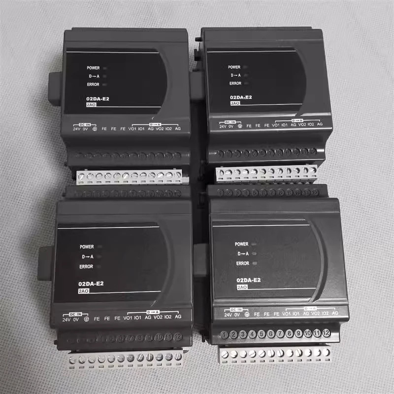 PLC 아날로그 I/O 모듈 DVP02DA-S DVP02DA-E2 2 포인트 14 비트 해상도
