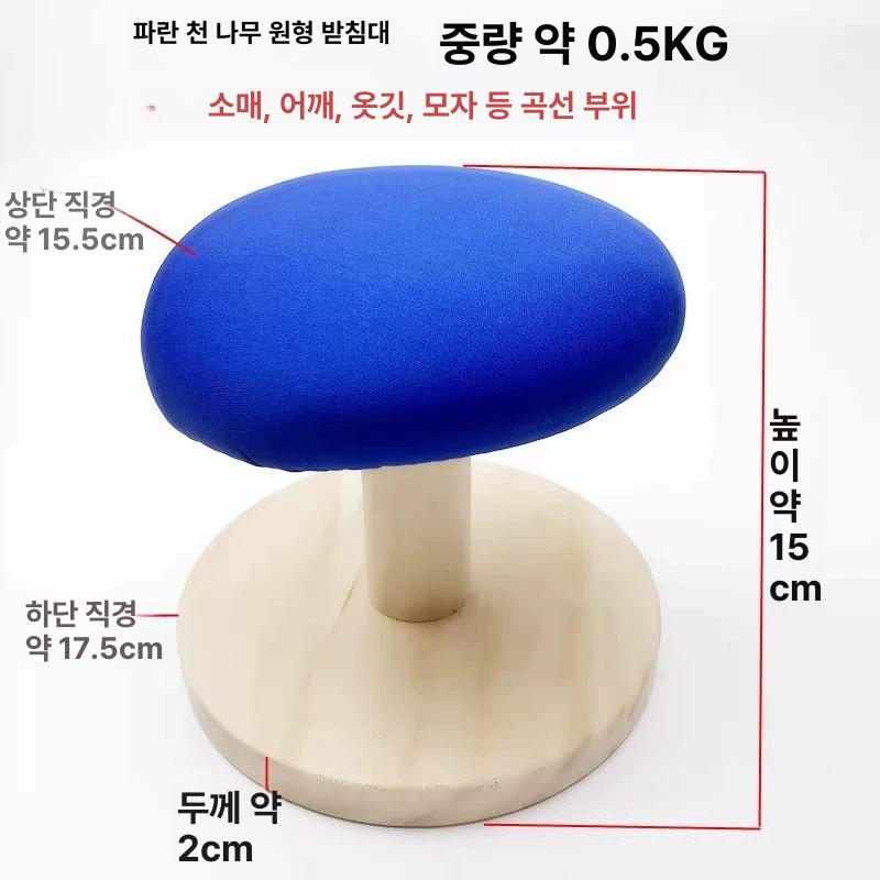 받침대 원형스툴 원형의자 높이 원목스툴 보조의자 간이 미니스툴 - 상세 이미지 2