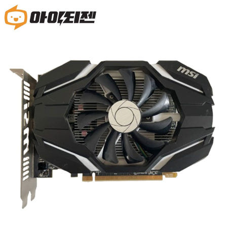 [중고]라데온 RX460 2GB MSI 게이밍 그래픽카드 1팬