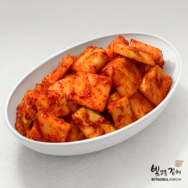 빛고을김치 아삭한 석박지 3kg 국산재료 전라도 별미김치 섞박지 당일생산 이어온 - 메인 이미지