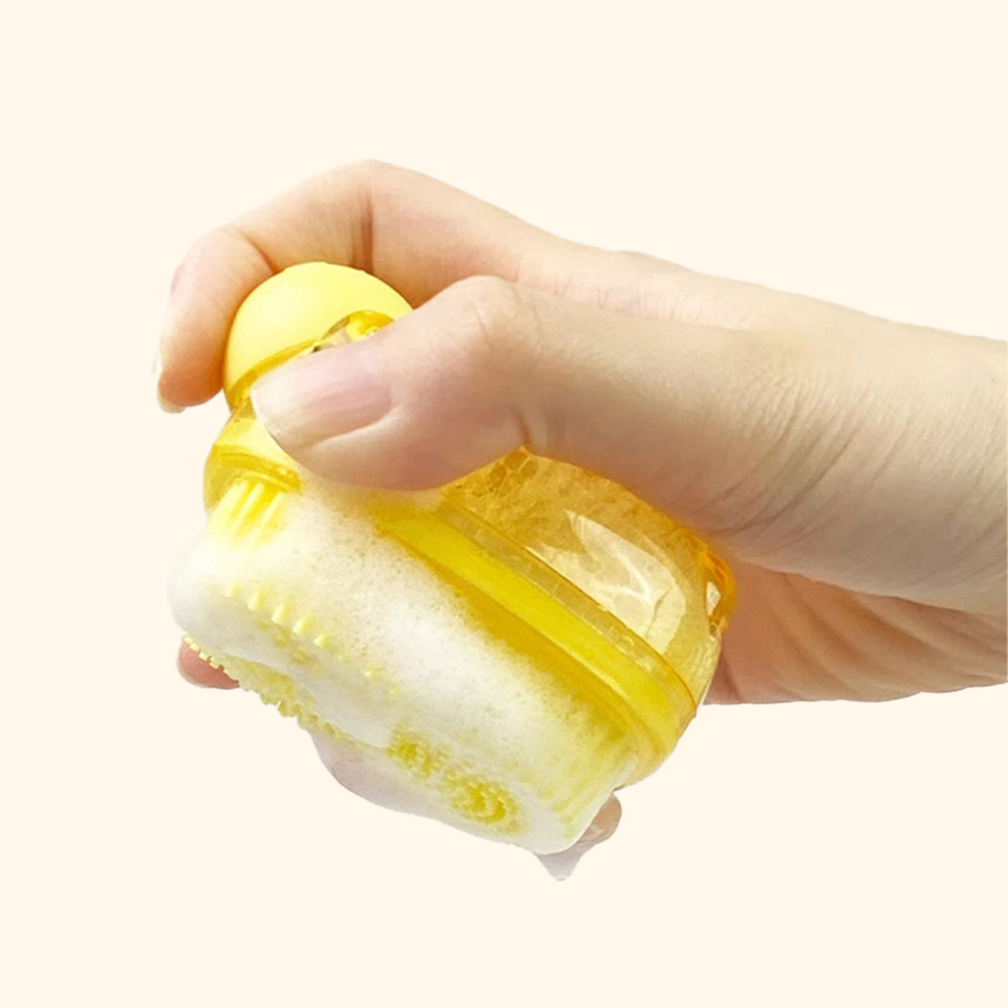 강아지 목욕브러쉬 샤워브러쉬 목욕빗 거북이모양 옐로우, FREE(One size) 이미지 6