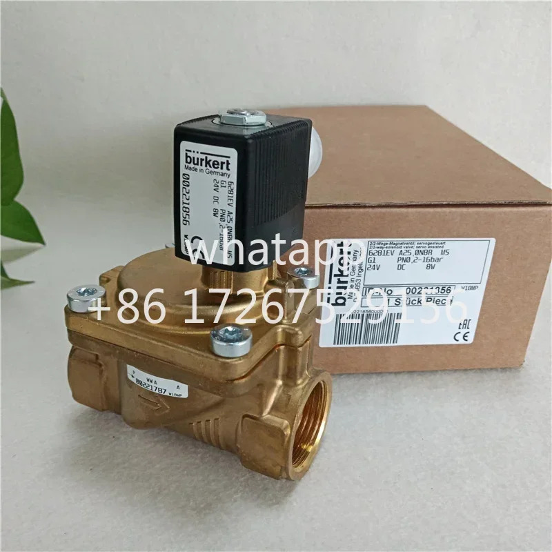 Burkert 솔레노이드 밸브 6281EV A 13.0 MS G1/2 24VDC 00221844  점