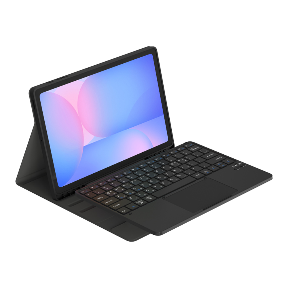 데이웍스 갤럭시탭 S10 FE+ 플러스 블루투스 터치패드 키보드 북커버 케이스 S펜 수납 이미지 6