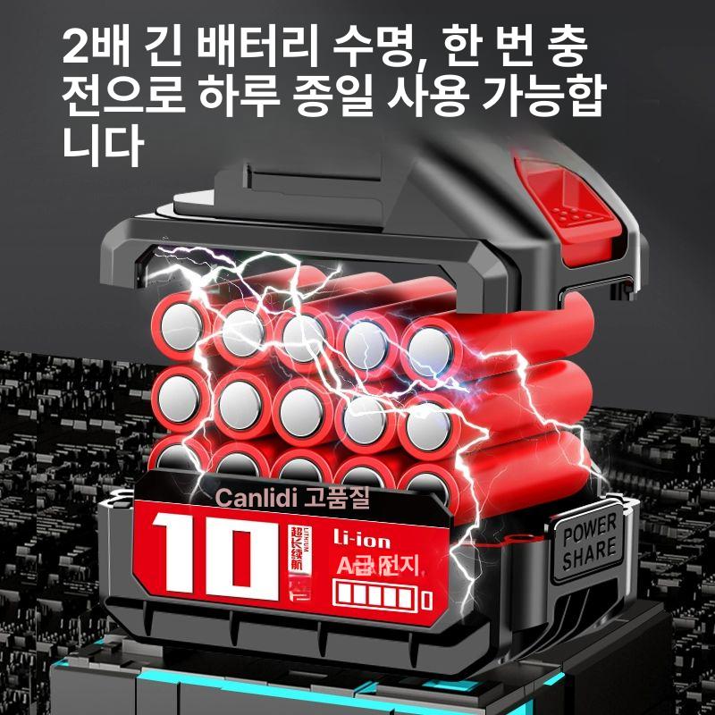 전동 전정가위 충전식 절단 원예공구 과수 전정기 정원관리 가지 도구 전기가위 - 상세 이미지 5